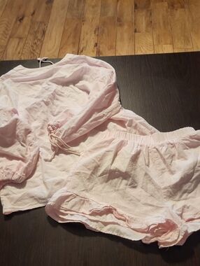 Soft Pink Women's Two-Piece Sleep Set